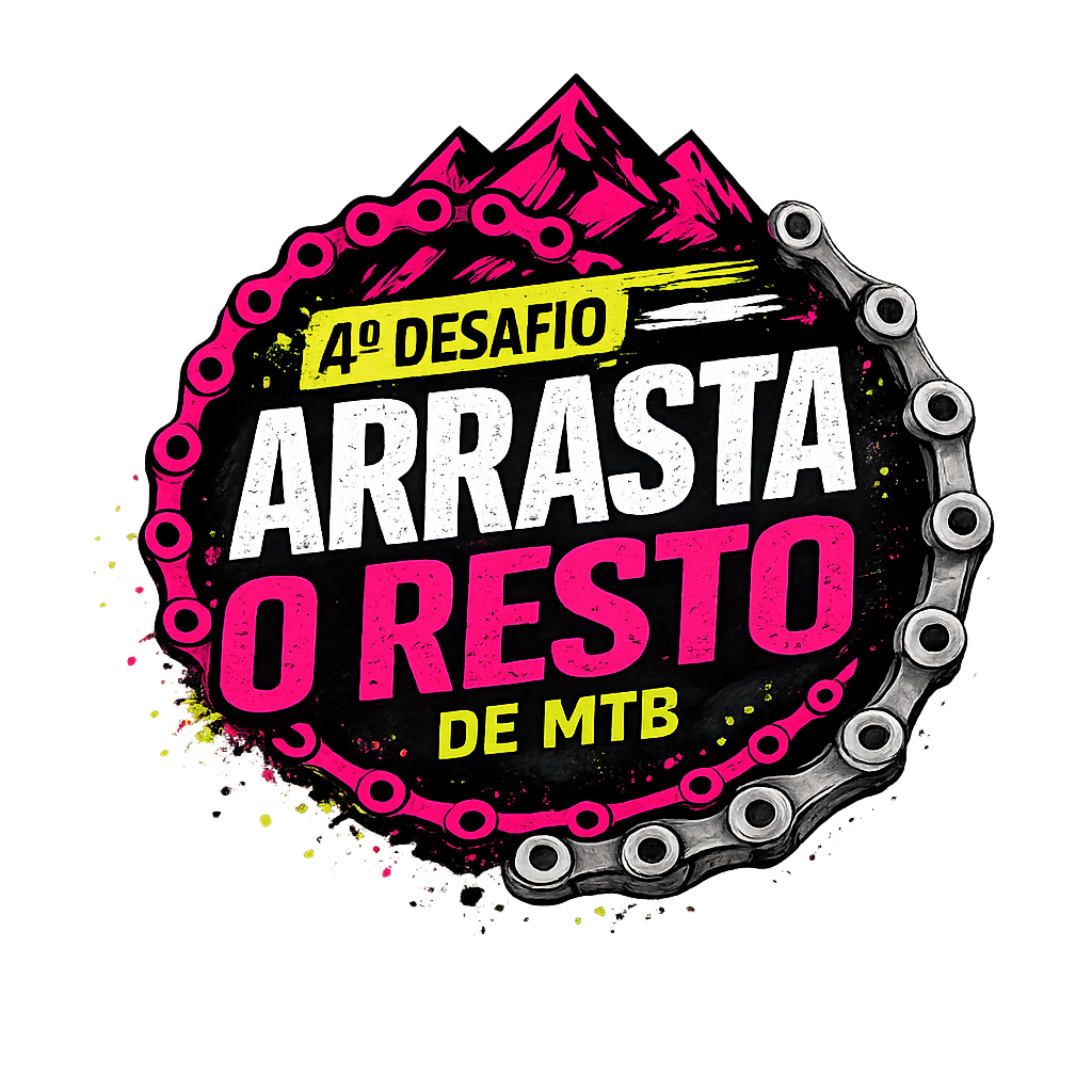 Logo do 4º Desafio Arrasta o Resto de MTB